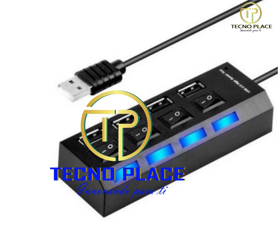 Extensor Slim 4 Ports USB 3.0 Hub USB