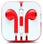 AUDIFONOS COLORES IPHONE ROJO