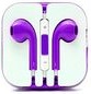 AUDIFONOS COLORES IPHONE MORADO