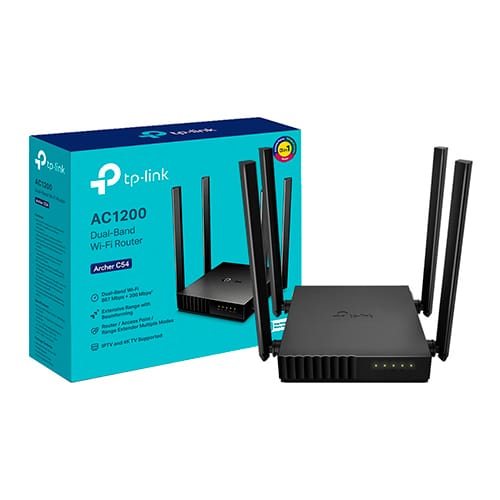 Router TP-LINK Archer 4 antenas Doble Banda