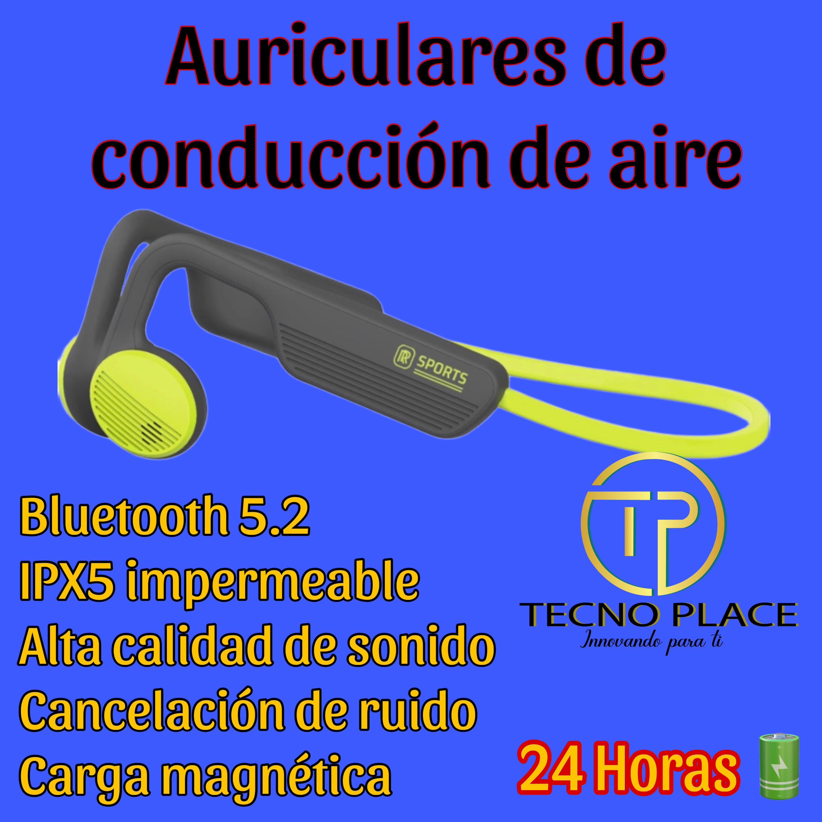 Auriculares de conducción de aire