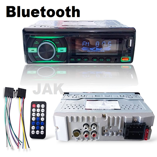 Radio para carro bluetooth, USB, AUX.  control remoto JAK 