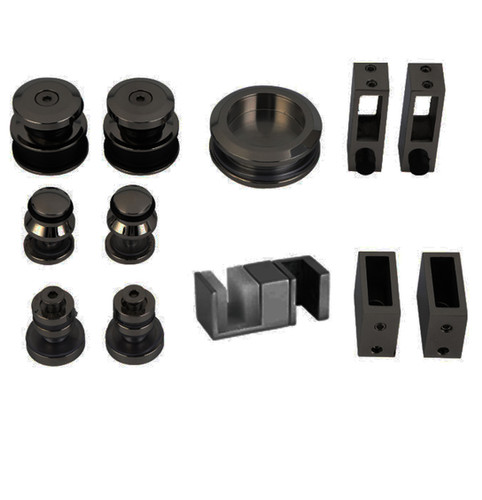 KIT DE CORTINA NEGRO 