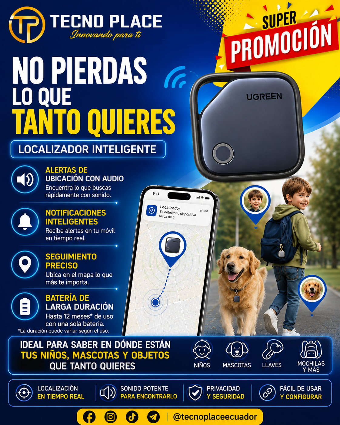 Localizador tipo TAG iOS