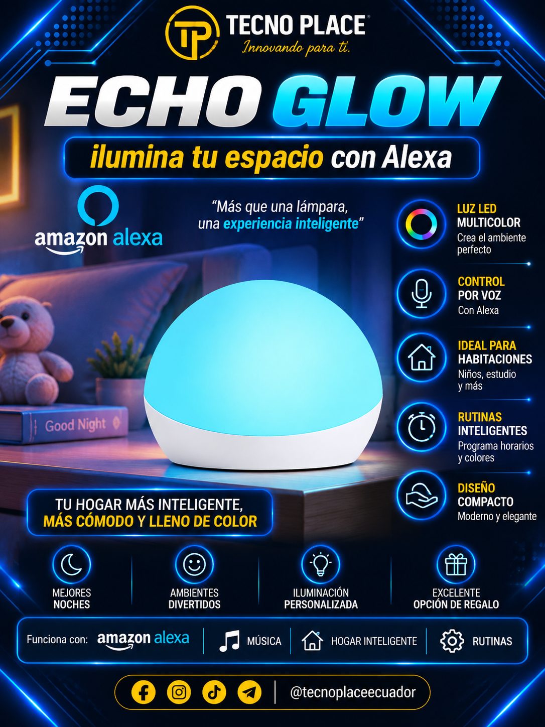 Echo glow Alexa