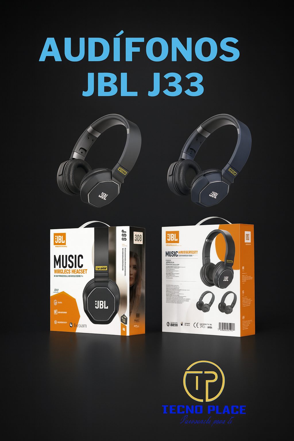 Audifono JBL (AAA) bluetooth J33