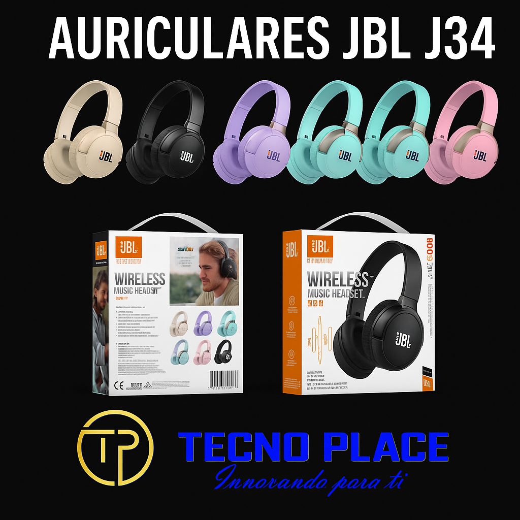 Audifono JBL (AAA) bluetooth TOUR ONE J34