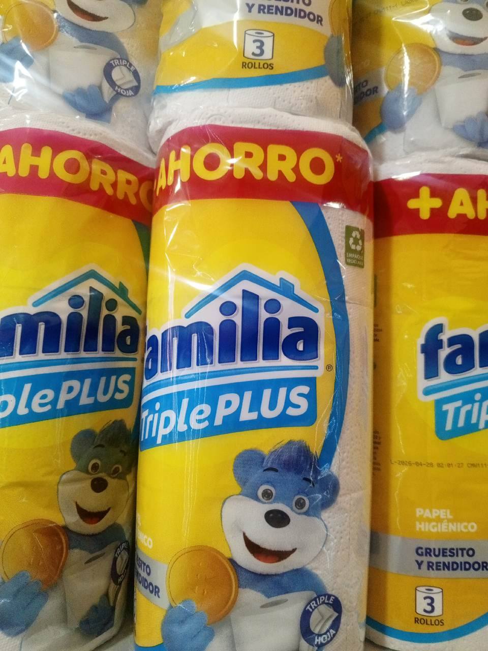 FAMILIA TRIPLE PLUS 3ROLLOS